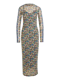 Abito Liberty London Mesh Maxi