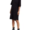 Abito T-shirt largo Saddle Sleeve