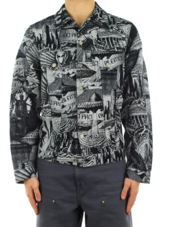 Apocalypse Jacquard Trucker Jacket