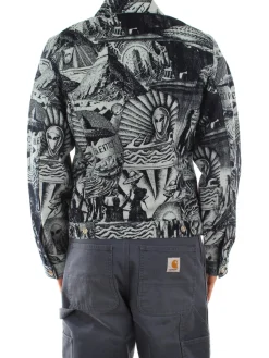 Apocalypse Jacquard Trucker Jacket