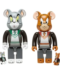 Bearbrick Tom and Jerry Set Hogwarts 100% 400%