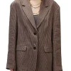 Blazer Micro Stripes