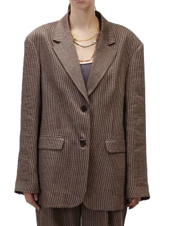 Blazer Micro Stripes