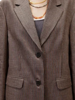 Blazer Micro Stripes