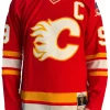 Blue Line Lanny McDonald Calgary Flames Dark 1988 Jersey