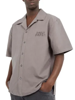 Camicia Army Green Chain Stitch