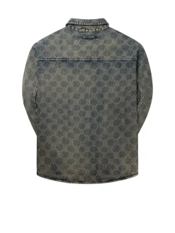 Camicia Blue Shield Laser Denim