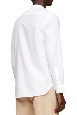 Camicia Regular Fit In Tessuto Dobby