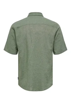 Camicia Slim Fit A Maniche Corte