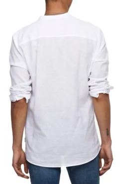 Camicie Slim Fit Colletto Cinese