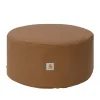Canvas Pouf