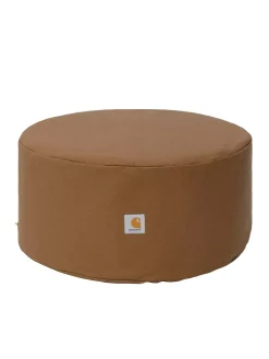 Canvas Pouf