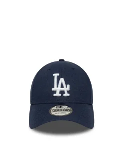 Cappellino Regolabile Navy 9FORTY in Lino LA Dodgers