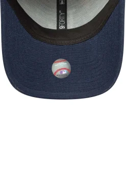 Cappellino Regolabile Navy 9FORTY in Lino LA Dodgers