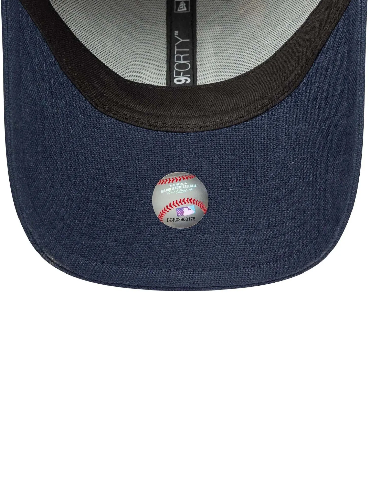 Cappellino Regolabile Navy 9FORTY in Lino LA Dodgers