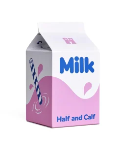 Confezione regalo da 4 paia di calzini Milk Carton