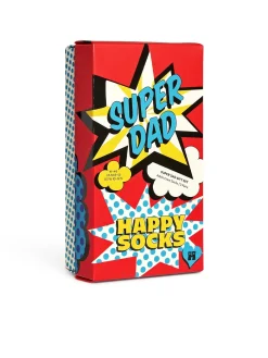 Confezione regalo da 3 paia di calzini Super Dad