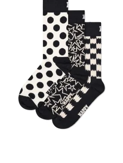 Confezione regalo da 3 paia di calzini Black and White