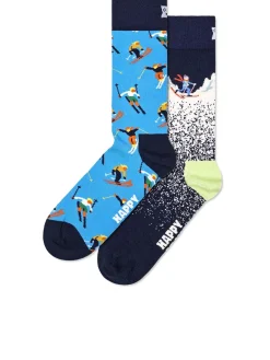 Confezione regalo da 2 paia di calzini Skiing Chalet