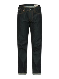 Crane Embrodiery Brocade Daicock Regular Straight Fit Jeans #2008