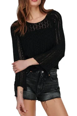 Cropped Knitted Pullover