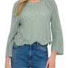 Cropped Knitted Pullover