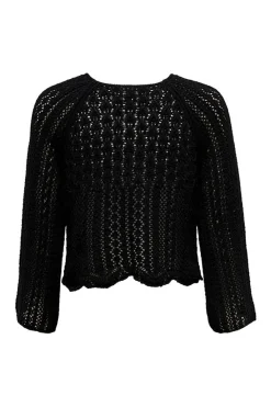 Cropped Knitted Pullover