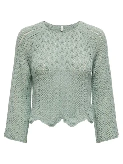 Cropped Knitted Pullover