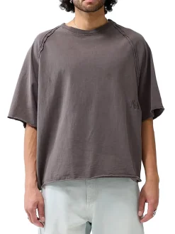 Cropped Raglan Tee