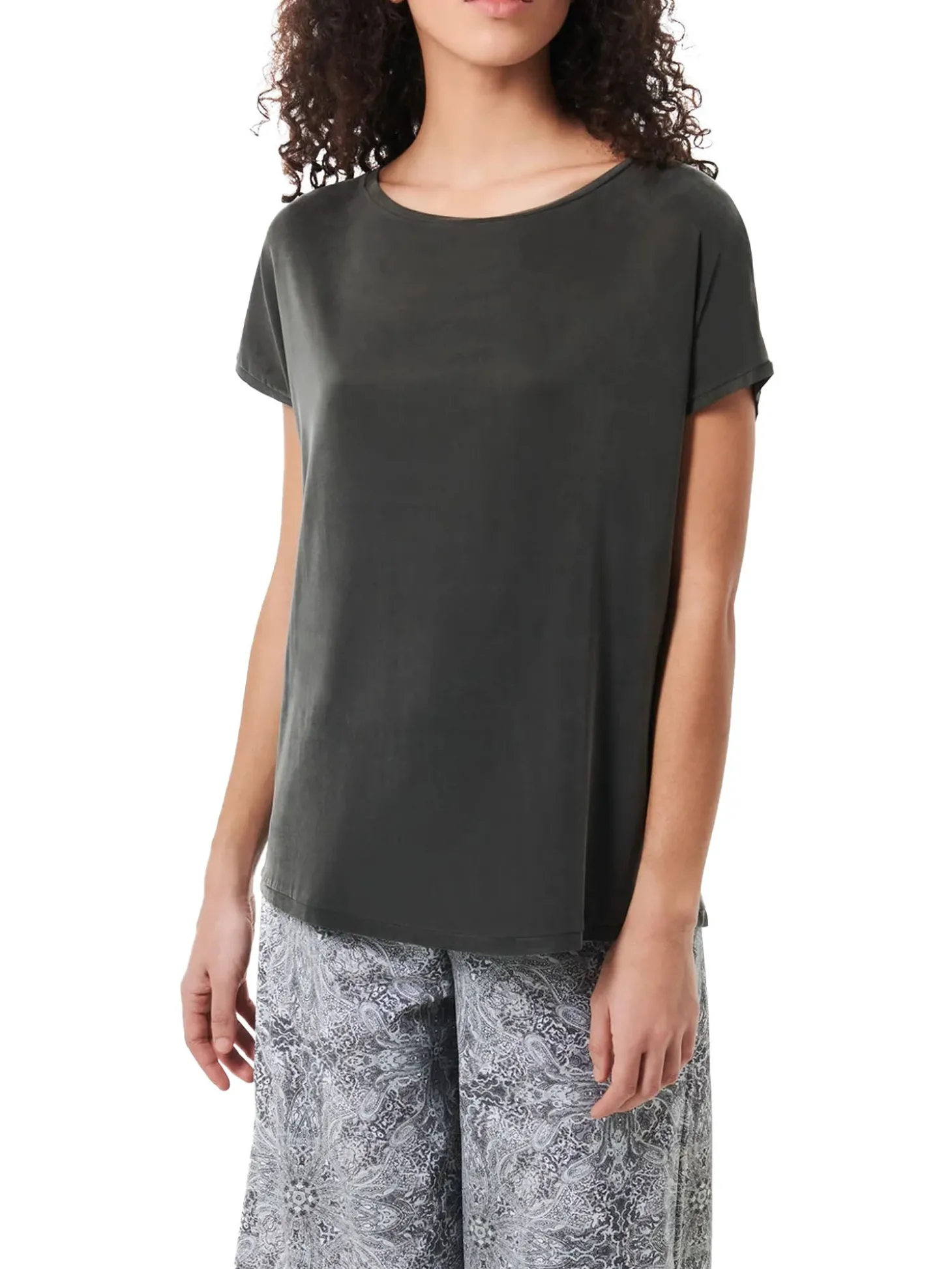 Cupro Square Wom Shirty