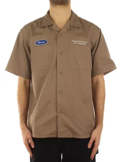 Embroidered S/S Work Shirt
