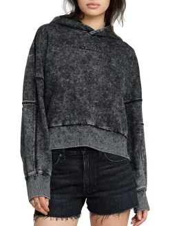 Felpa Washed Embossed Oversized