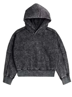 Felpa Washed Embossed Oversized
