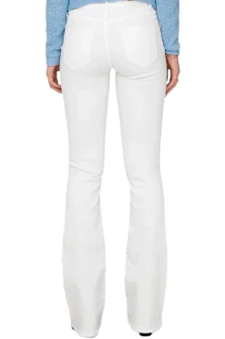 Flared Fit Mid Waist Jeans