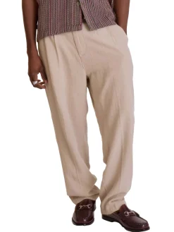 Fubar Linen Pleated Pant