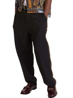 Fubar Linen Pleated Pant