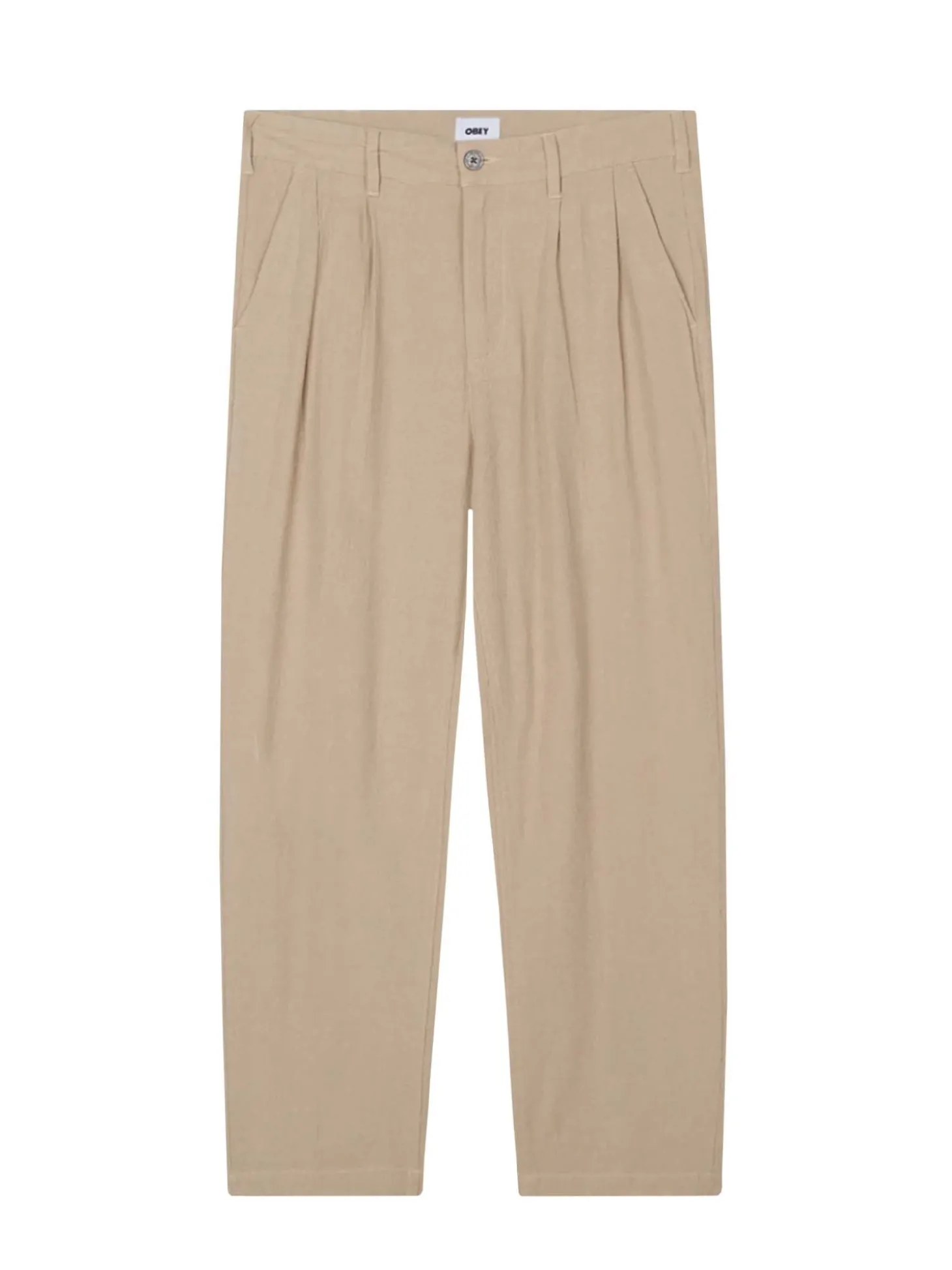 Fubar Linen Pleated Pant