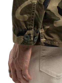Giacca Camicia Camo