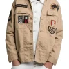 Giacca Camicia Patch