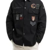 Giacca Camicia Patch
