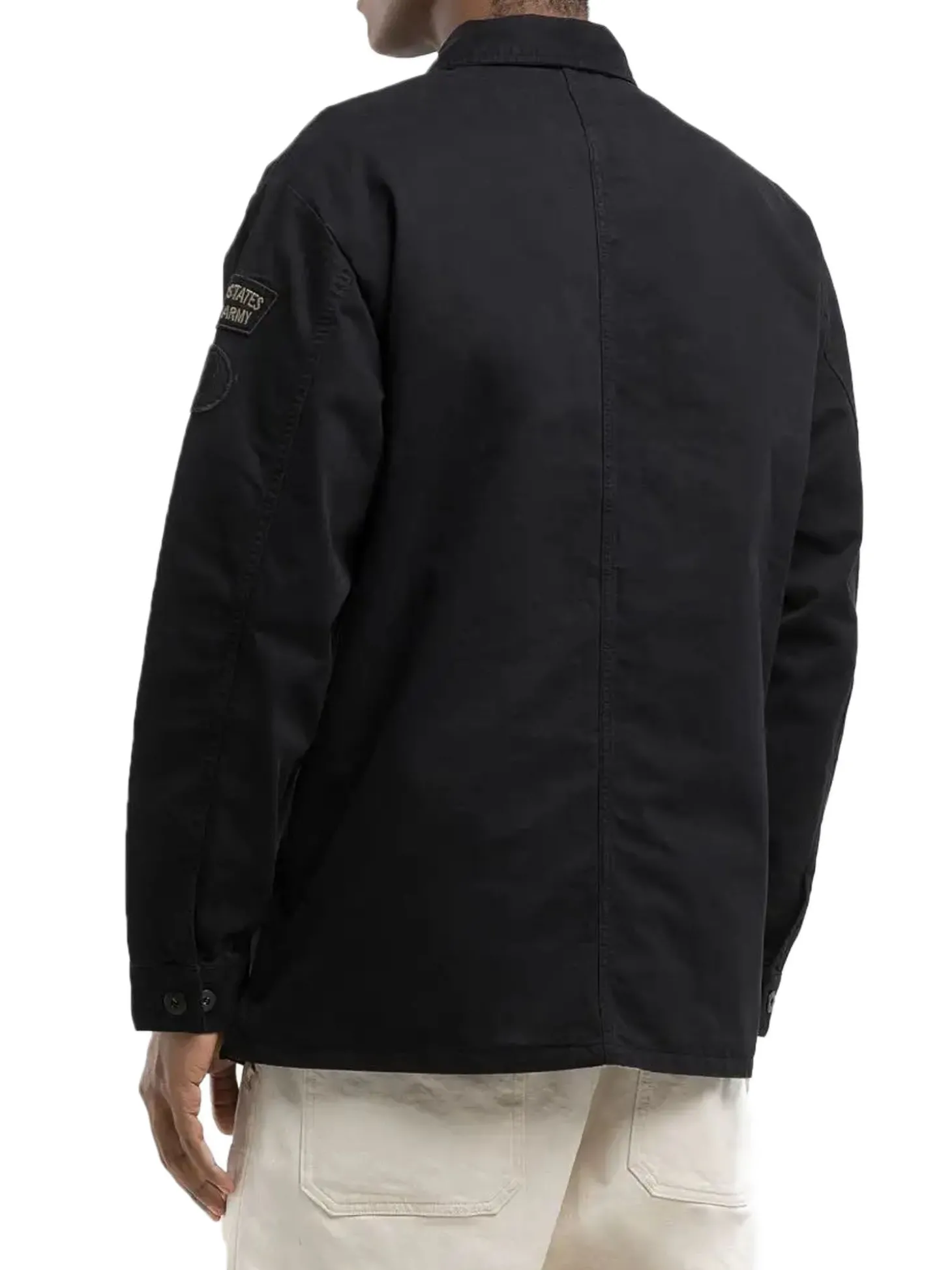Giacca Camicia Patch