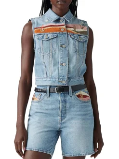Gilet XS ricamato
