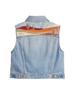 Gilet XS ricamato