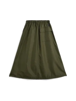 Gonna militare reversibile senza piumino