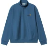 Half Zip American Script Sweatshirt