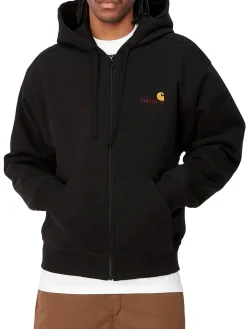 Hooded American Script Jacket