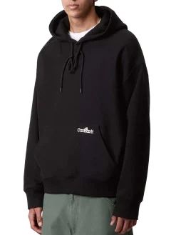 Hooded Label Script Sweat