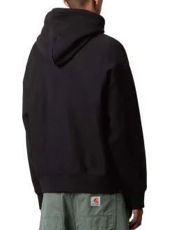 Hooded Label Script Sweat