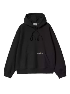 Hooded Label Script Sweat