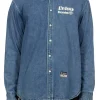 Ht, Brush Daicock Printed Denim Ls Shirt